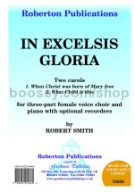 In Excelsis Gloria - female choir (SSA)