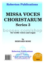 Missa: Voces Choristarum Series 3 - female choir (SSA)
