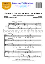 Ballad of Trees and the Master for female choir (SSA)