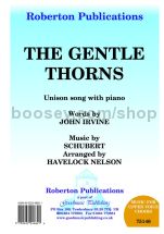 Gentle Thorns for unison choir