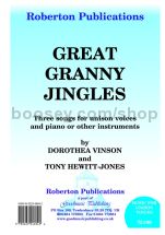 Great Granny Jingles for unison choir