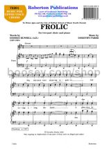 Frolic for female choir (SA)