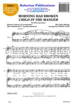 Morning Has Broken/Child in Manger for female choir (SSA)