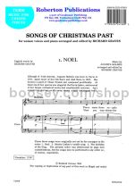 Songs of Christmas Past for unison choir
