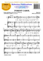 Forest Carol / Christmas Lullaby for female choir (SA)