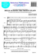 Bells Across the Frosty Plain for unison choir