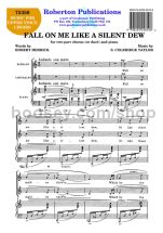 Fall On Me Like A Silent Dew for female choir (SA)