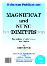 Magnificat and Nunc Dimittis - unison choir