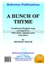 A Bunch of Thyme for female choir (SSA)