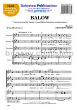 Balow for female choir (SSA)