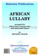 African Lullaby for female choir (SSAA)