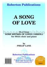 Song of Love for female choir (SSAA)