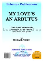 My Love's an Arbutus for female choir (SSA)
