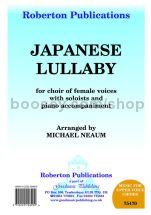 Japanese Lullaby for female choir (SSAA)