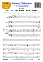 Be Still and Know I Am With You for female choir (SSAA)