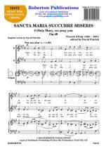 Sancta maria succurre miseris, op. 49 for female choir (SA)