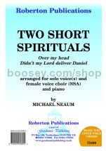 Two Short Spirituals for female choir (SSA)