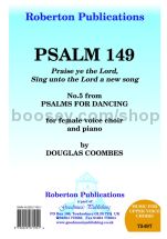 Psalm 149 from Psalms for Dancing for female choir (SSA)