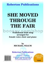 She Moved Through the Fair for female choir (SSAA)