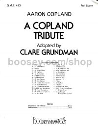 Copland Tribute Full Score For Qmb493