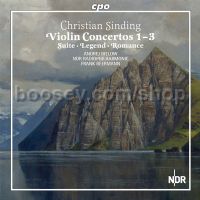 Works for Violin and Orchestra  (Cpo Audio CD) (2-disc set)