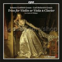 Viola/Violin & Klavier Trios (Cpo Audio CD)
