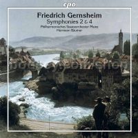 Symphonies 2 & 4 (Cpo Audio CD)