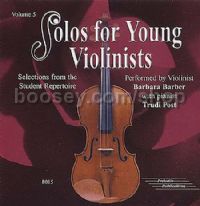 Solos for Young Violinists, Volume 5 (CD)