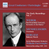 Furtwängler - the early recordings vol. 3 (Naxos Historical Audio CD)