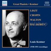 Balakirev: Piano Sonata / Liszt: Apres une lecture du Dante (Kentner) 1938-1951 (Naxos Audio CD)