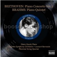 Piano Quintet in F minor Op 3/Piano Concerto No.2 in B flat major Op 19 (Naxos Historical Audio CD)