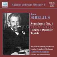 Symphony No.1 Op 39 in E minor/Tapiola (Naxos Historical Audio CD)