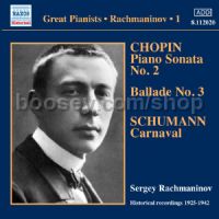 Rachmaninov: Solo Piano Recordings 1 (Naxos Historical Audio CD)