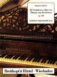 Variations (33) Theme By Beethoven piano