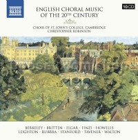 English Choral Music (Naxos Audio CD 10-disc set)