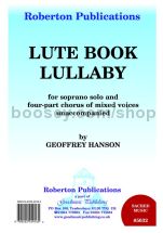 Lute-Book Lullaby for SATB choir