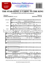 Star-song: A Carol to the King for SATB choir