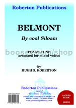 Belmont for SATB choir