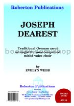 Joseph Dearest for SATB choir
