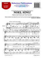 Noel Sing for SATB choir