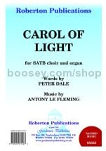 Carol of Light for SATB choir