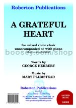 Grateful Heart for SATB choir