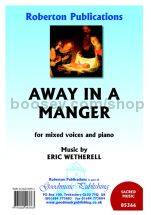 Away in a Manger for SATB choir