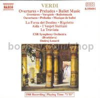 Overtures/Preludes/Ballets (Naxos Audio CD)