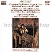 Concerto for Flute and Harp/Sinfonia Concertante (Naxos Audio CD)
