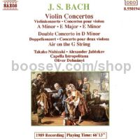 Violin Concertos/overtures (Naxos Audio CD)