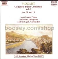 Piano Concertos Nos. 13 & 20 vol.1 (Naxos Audio CD)