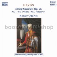 String Quartets Op. 76, Nos. 1- 3 (Naxos Audio CD)