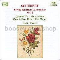 String Quartets (Complete) vol.2 (Naxos Audio CD)