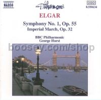 Symphony No.1 in A flat major Op 55/Imperial March Op 32 (Naxos Audio CD)